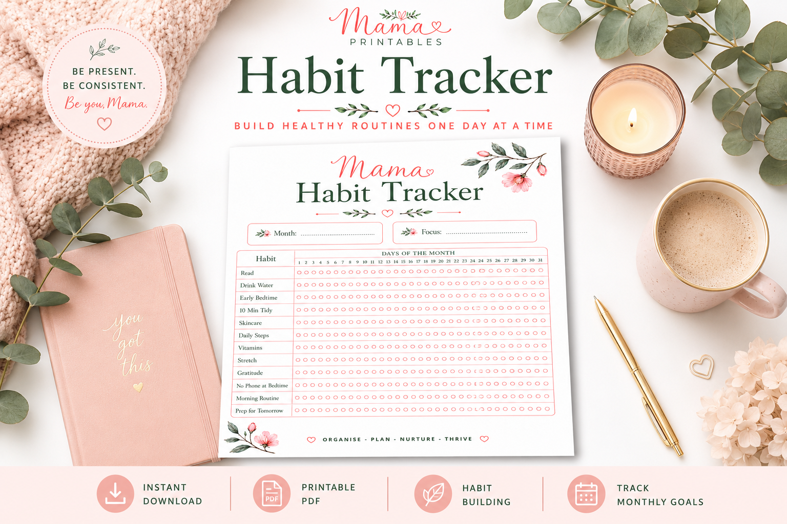 Habit Tracker Sample preview