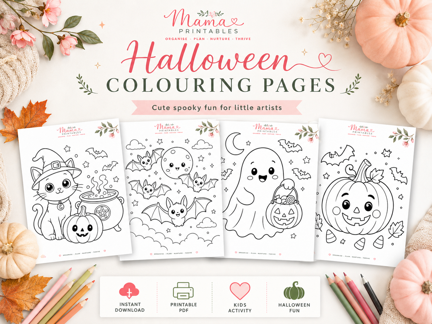 Halloween Colouring Page preview