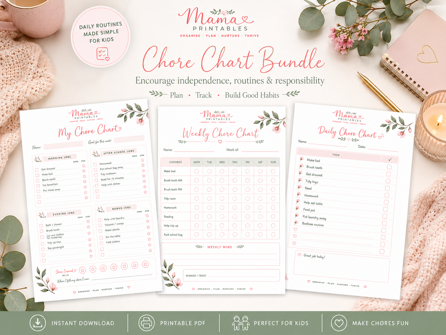 Chore Chart Sample preview
