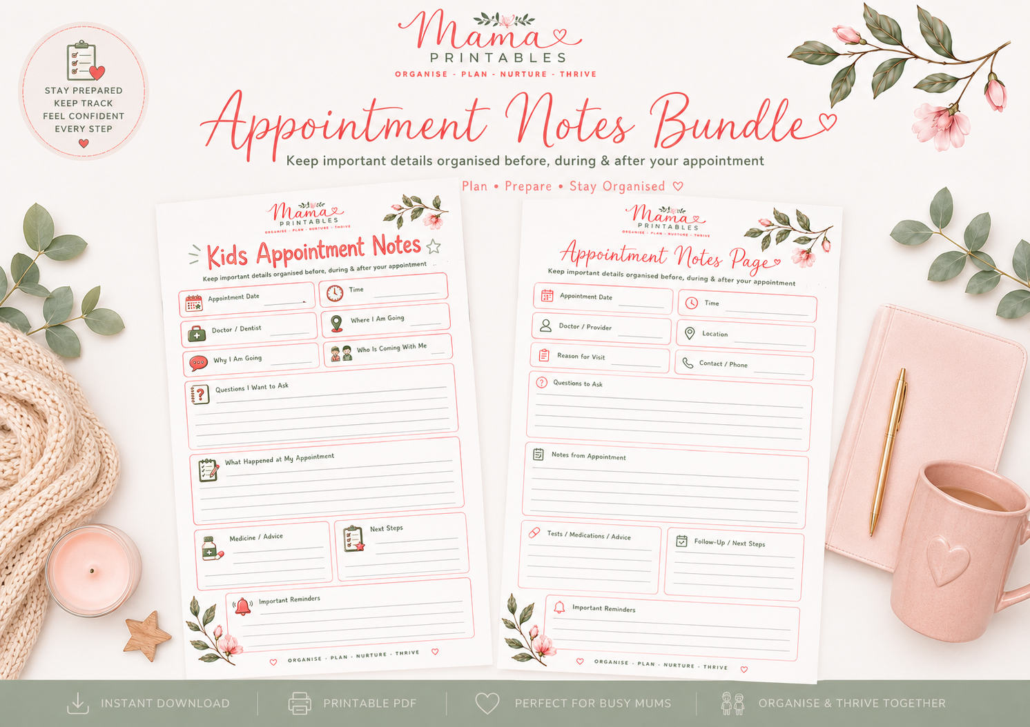 Appointment Notes Page preview