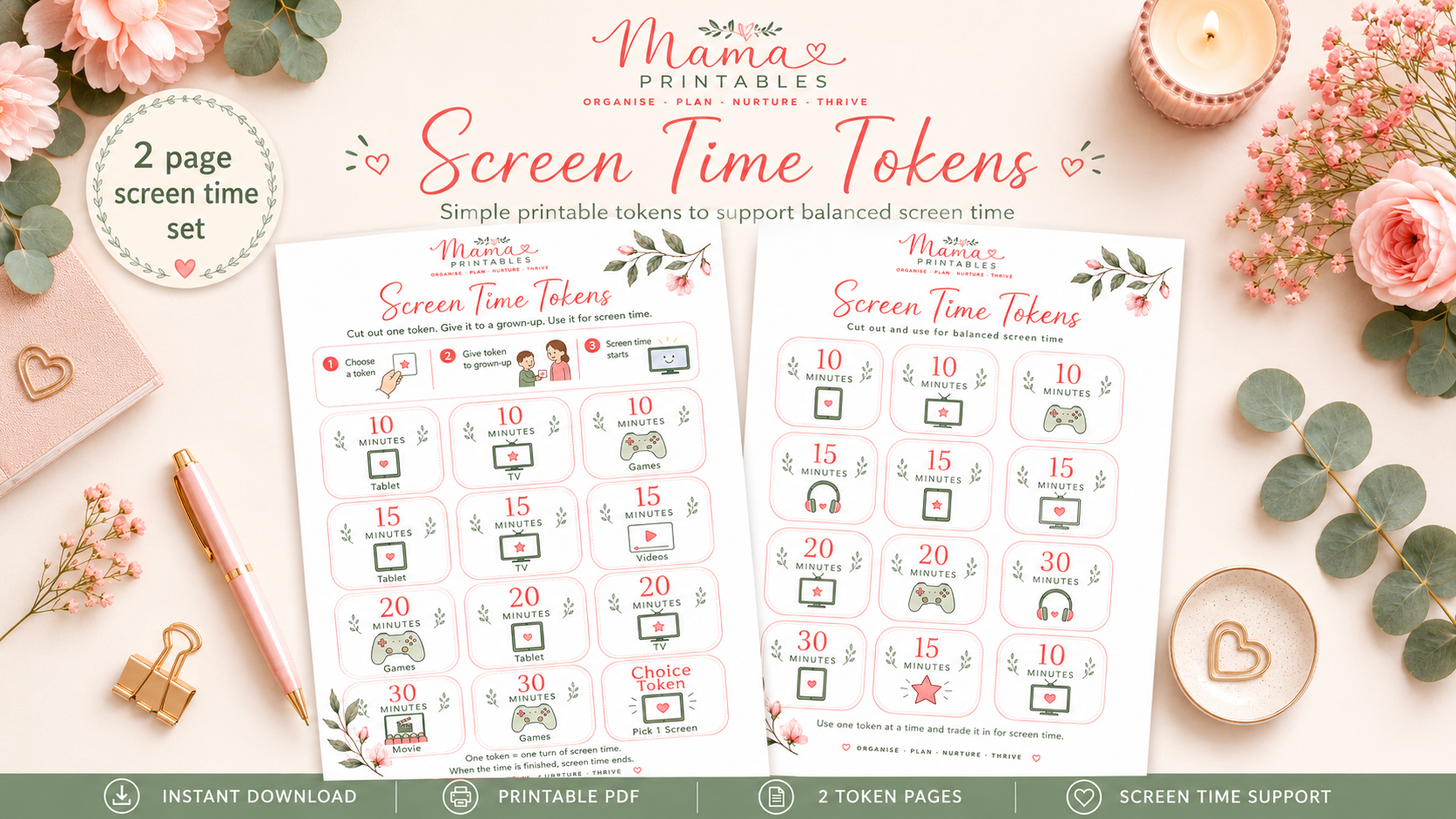 Screen Time Tokens preview