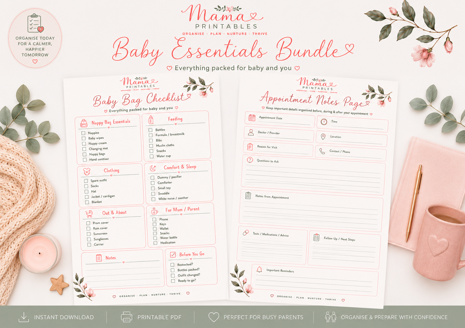 Baby Bag Checklist preview