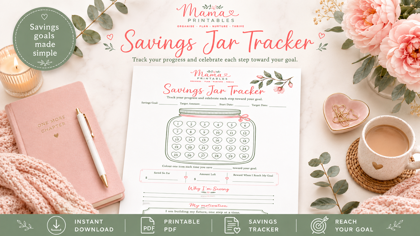 Savings Jar Tracker preview