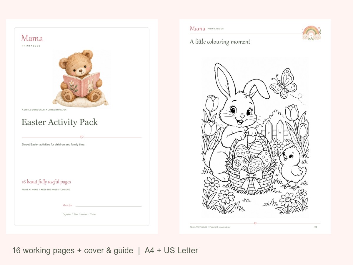 Easter Activity Pack preview